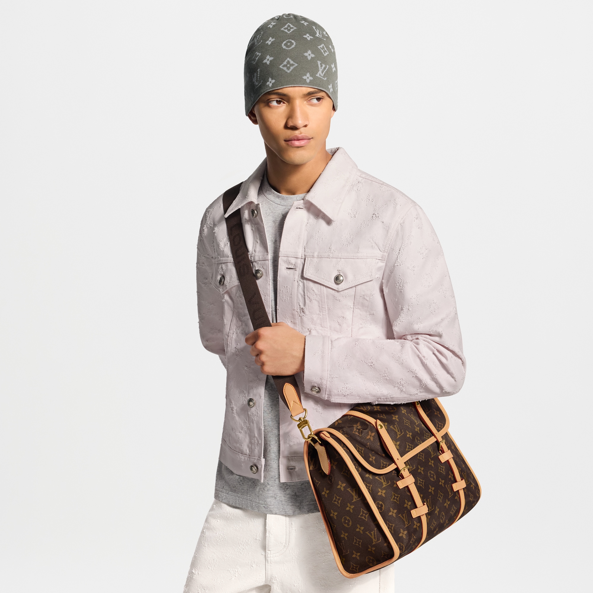 ルイヴィトン 17SS カシミヤ混 ストライプ ノースリーブ デザイン ニット メンズ 新作 カタログ｜ルイ・ヴィトン 公式サイト